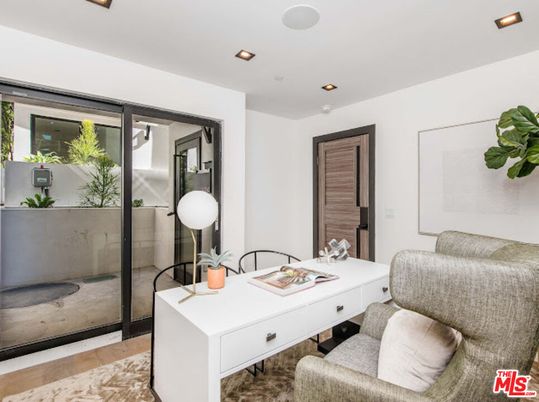Home Office, Interior, Recessed Lighting