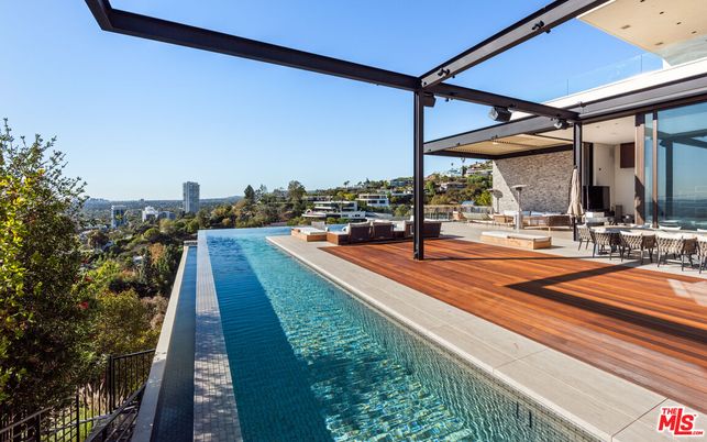 Exterior, Pool, Water, Wood Texture Flooring
