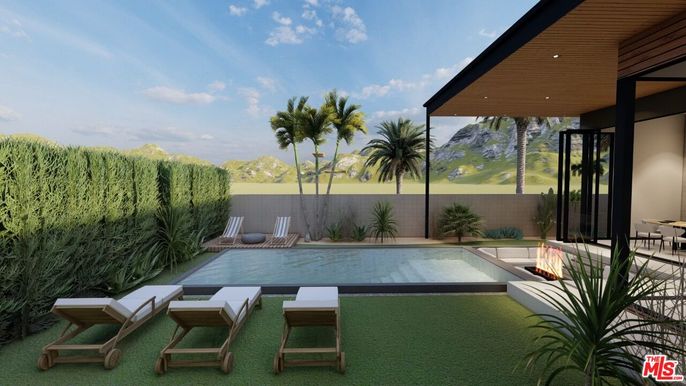Backyard, Exterior, Pool