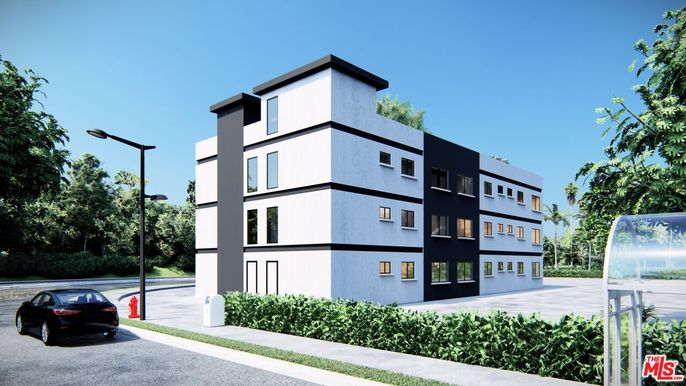 Exterior, Facade, Condo Building