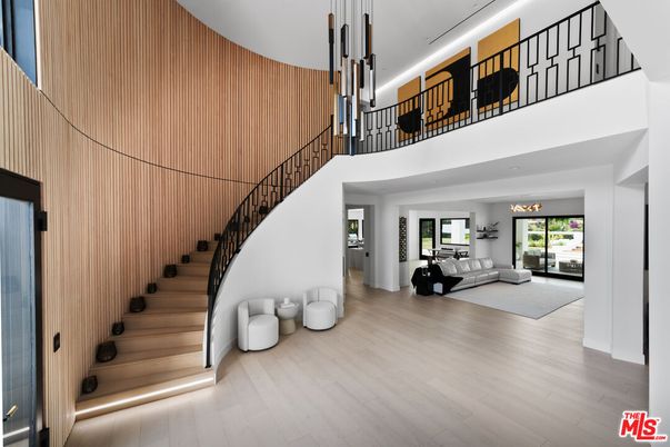 Interior, Living room, Pendant Lights, Wood Texture Flooring