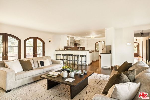 Interior, Kitchen, Living room, Wood Texture Flooring