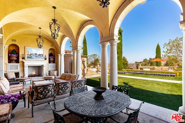 Backyard, Exterior, Fireplace