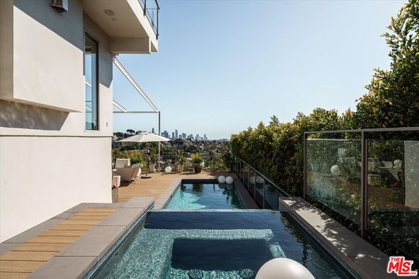 Exterior, Pool, Wood Texture Flooring