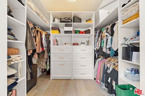 Interior, Walk-in Closets, Wood Texture Flooring
