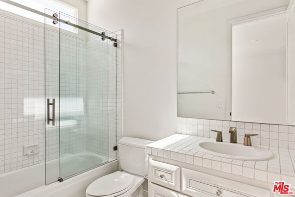 Bathroom, Glass Shower, Interior, Tile Countertops
