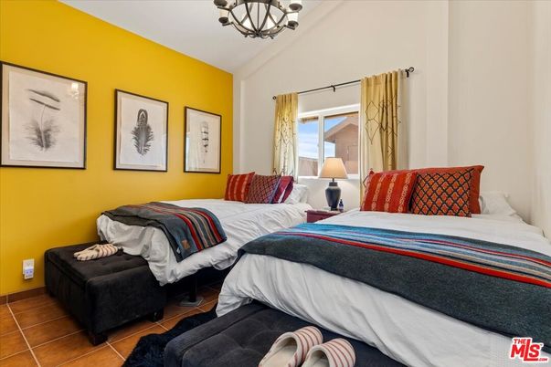 Bedroom, Chandelier, Interior