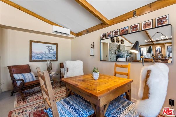 Dining room, Interior, Wooden Beams