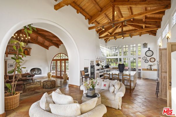 Dining room, Fireplace, Interior, Living room, Wooden Beams, Wooden Ceilings