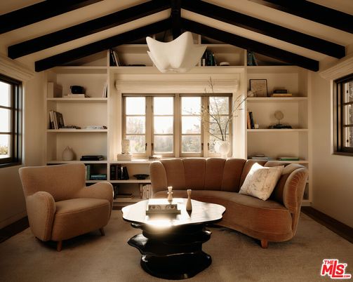 Interior, Living room, Wooden Beams