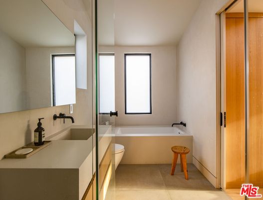 Bathroom, Free Standing Baths, Glass Shower, Interior