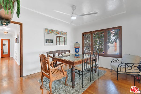 Dining room, Interior, Wood Texture Flooring