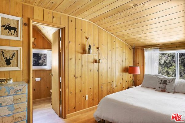 Bedroom, Interior, Wooden Ceilings, Wood Texture Flooring, Wooden Walls