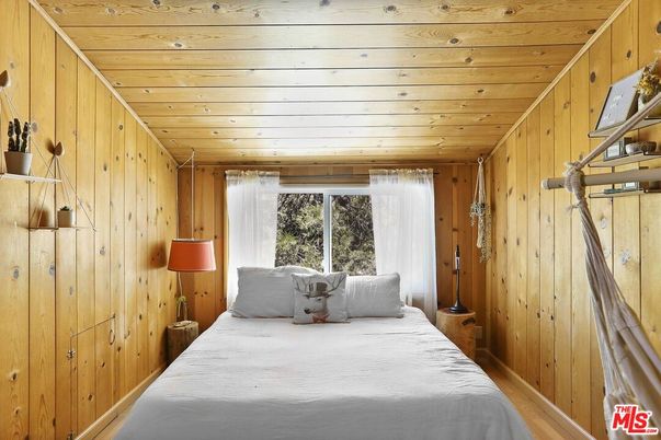 Bedroom, Interior, Wooden Ceilings, Wooden Walls