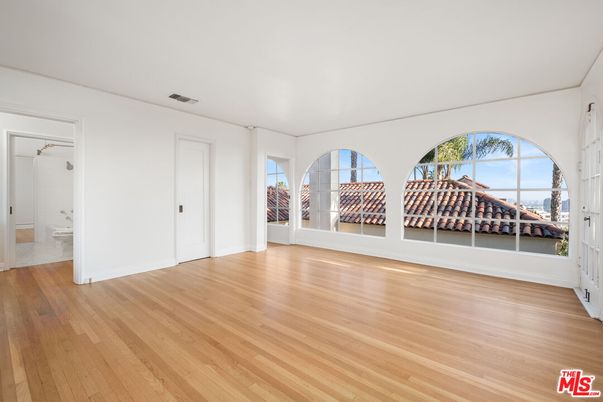 Bathroom, Empty room, Interior, Wood Texture Flooring