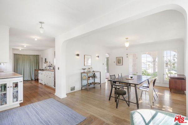 Dining room, Interior, Kitchen, Wood Texture Flooring