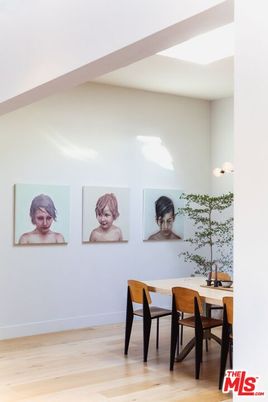Dining room, Interior, Wood Texture Flooring