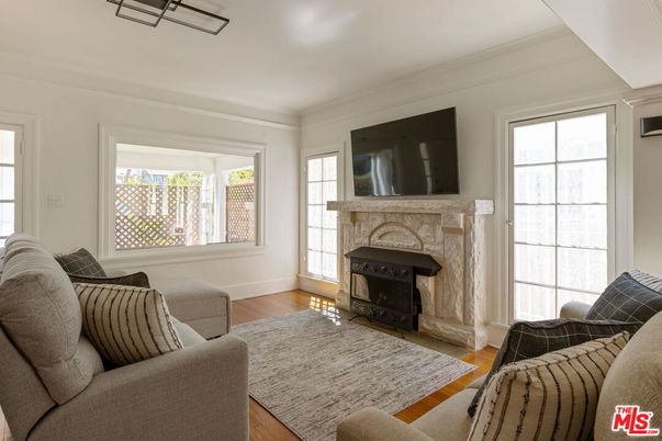 Fireplace, Interior, Living room, Wood Texture Flooring