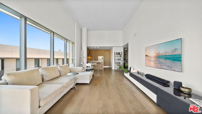 Interior, Kitchen, Living room, Wood Texture Flooring
