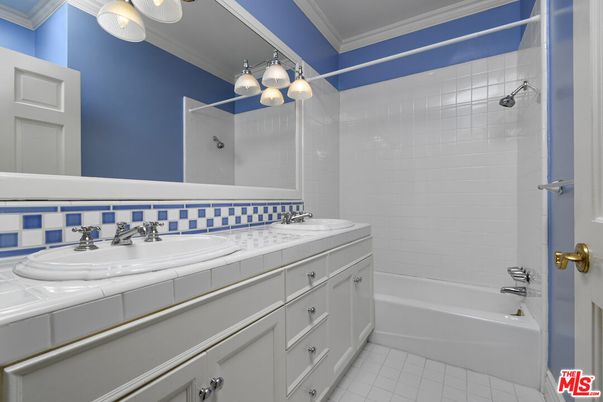 Bathroom, Dual Sink Vanities, Interior, Tile Countertops