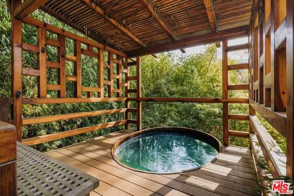 Exterior, Pool, Wood Texture Flooring