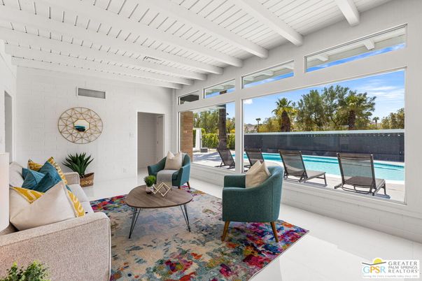 Interior, Living room, Pool, Stone Walls