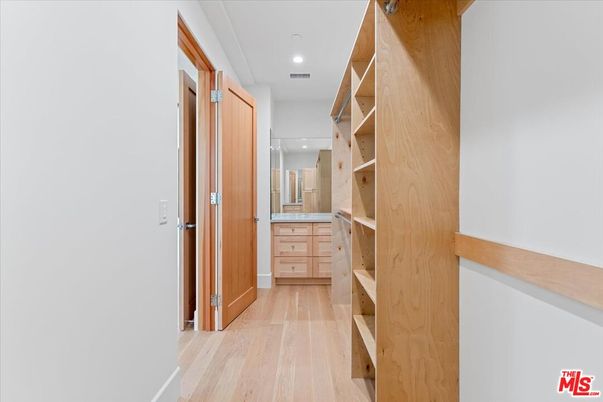 Interior, Recessed Lighting, Walk-in Closets, Wood Texture Flooring