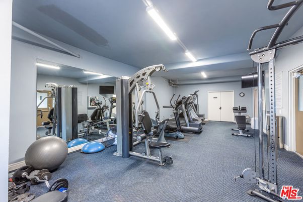 Fitness Equipment, Gym, Interior, Recessed Lighting