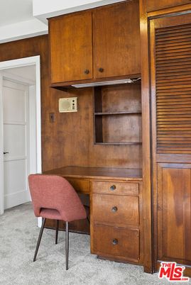 Home Office, Interior, Wooden Walls