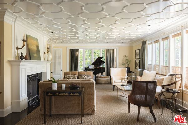 Fireplace, Interior, Living room, Piano