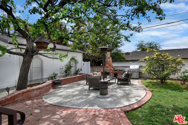 Backyard, Exterior, Fireplace