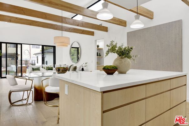 Interior, Pendant Lights, Wooden Beams, Wood Texture Flooring