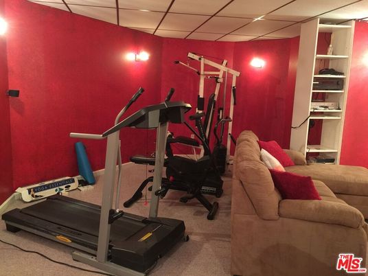 Fitness Equipment, Interior, Recessed Lighting