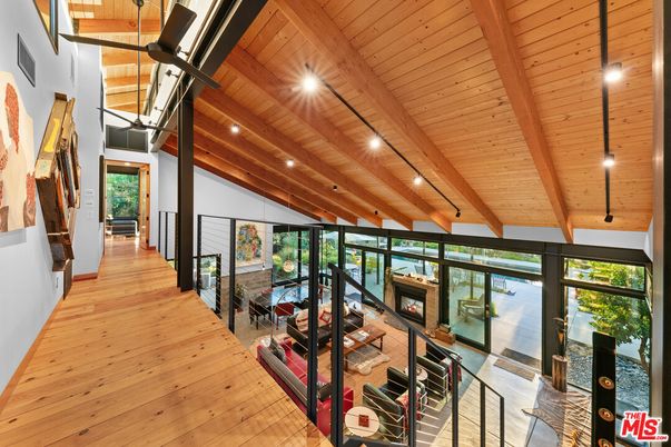 Fitness Equipment, Interior, Wooden Beams, Wooden Ceilings, Wood Texture Flooring