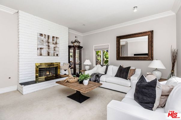 Fireplace, Interior, Living room, Stone Walls
