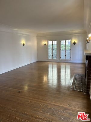Empty room, Fireplace, Interior, Wood Texture Flooring