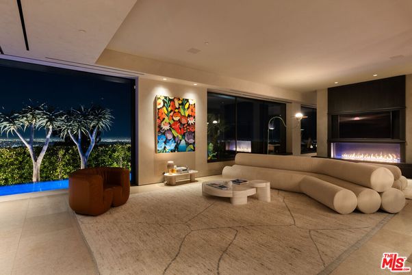Fireplace, Interior, Living room, Recessed Lighting