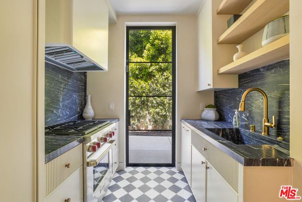 Interior, Kitchen, Marble Walls