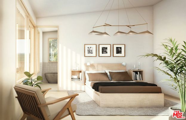 Bedroom, Interior, Pendant Lights