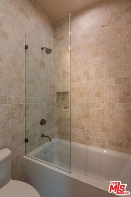 Bathroom, Glass Shower, Interior, Stone Walls