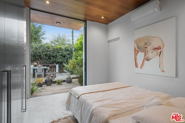 Bedroom, Interior, Recessed Lighting, Wooden Ceilings