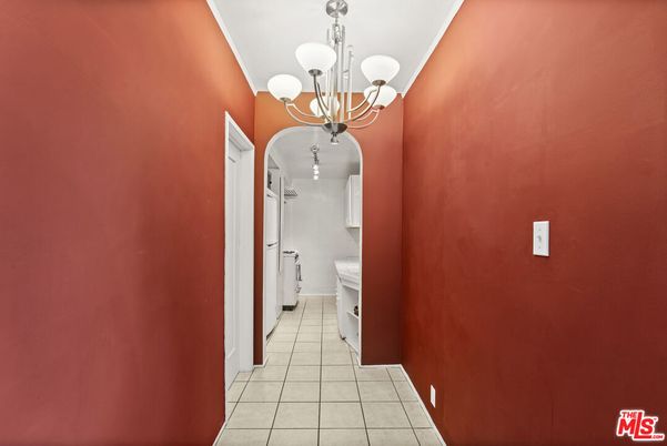 Bathroom, Chandelier, Interior