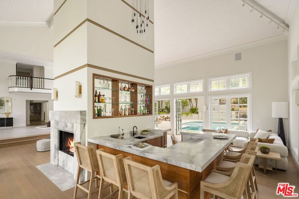Fireplace, Interior, Wood Texture Flooring