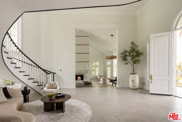 Fireplace, Interior, Living room, Pendant Lights