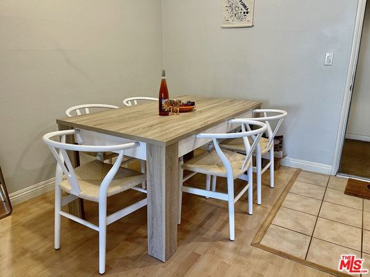 Dining room, Interior, Wood Texture Flooring