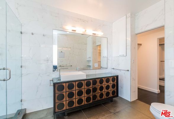 Bathroom, Glass Shower, Interior, Marble Walls