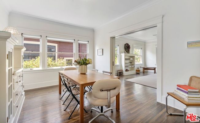 Dining room, Interior, Wood Texture Flooring