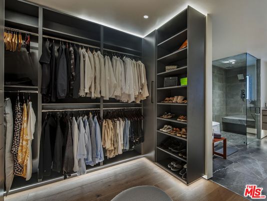 Interior, Recessed Lighting, Walk-in Closets, Wood Texture Flooring