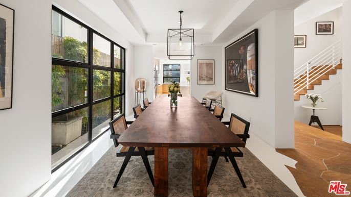 Dining room, Interior, Pendant Lights