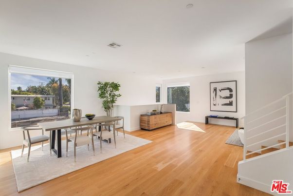 Dining room, Interior, Wood Texture Flooring